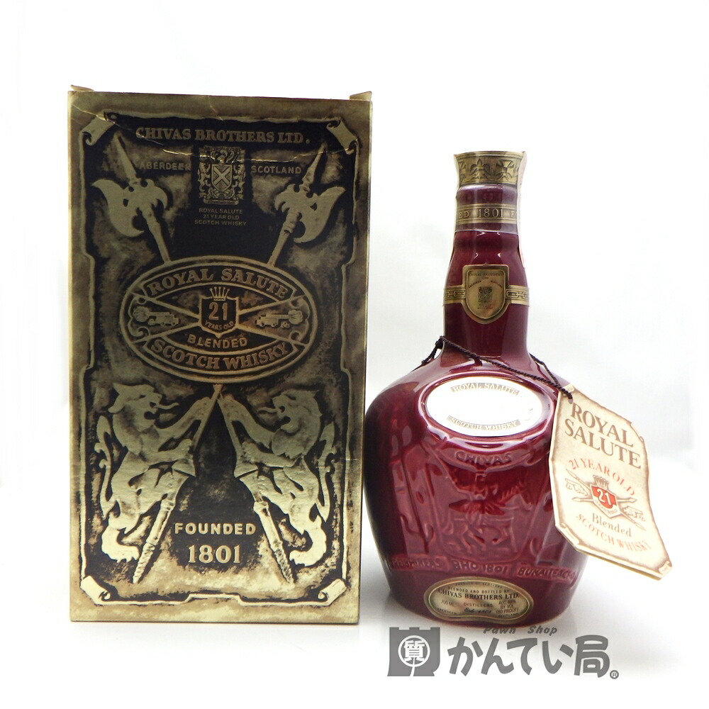 ロイヤルサルート21年　スコッチウイスキー700ml 未開封 楽天市場】ロイヤルサルート 21年 700ml 40度 青 サファイヤ