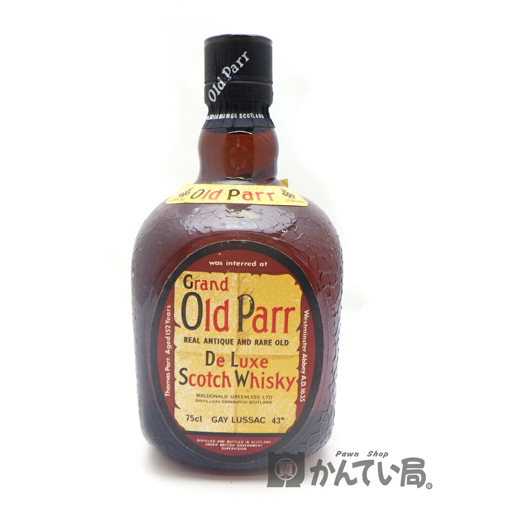 【未開栓】GRAND Old Parr 12年 オールドパー 3本 旧750ml 楽天市場】【未開栓】Grand Old Parr グランド オールドパー 12