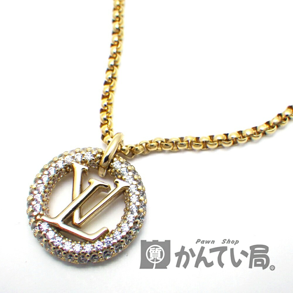 箱付き✨ LOUIS VUITTON ルイヴィトン　ネックレス　ゴールド 箱付き】Louis Vuitton ルイヴィトン ルイーズ ネックレス