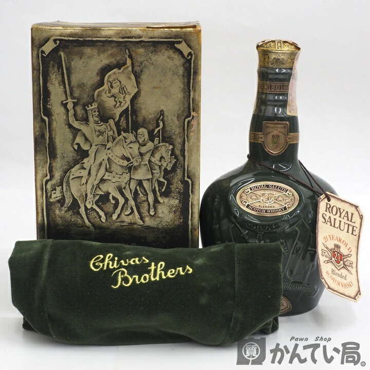 salute ロイヤルサルート スコッチウイスキー 陶器ボトル 21年 ロイヤルサルート 21年 赤 陶器ボトル 700ml 40％ ROYAL SALUTE