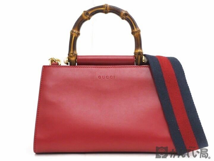 楽天市場】【未使用品】【バッグ】GUCCI グッチ バンブー デイリー