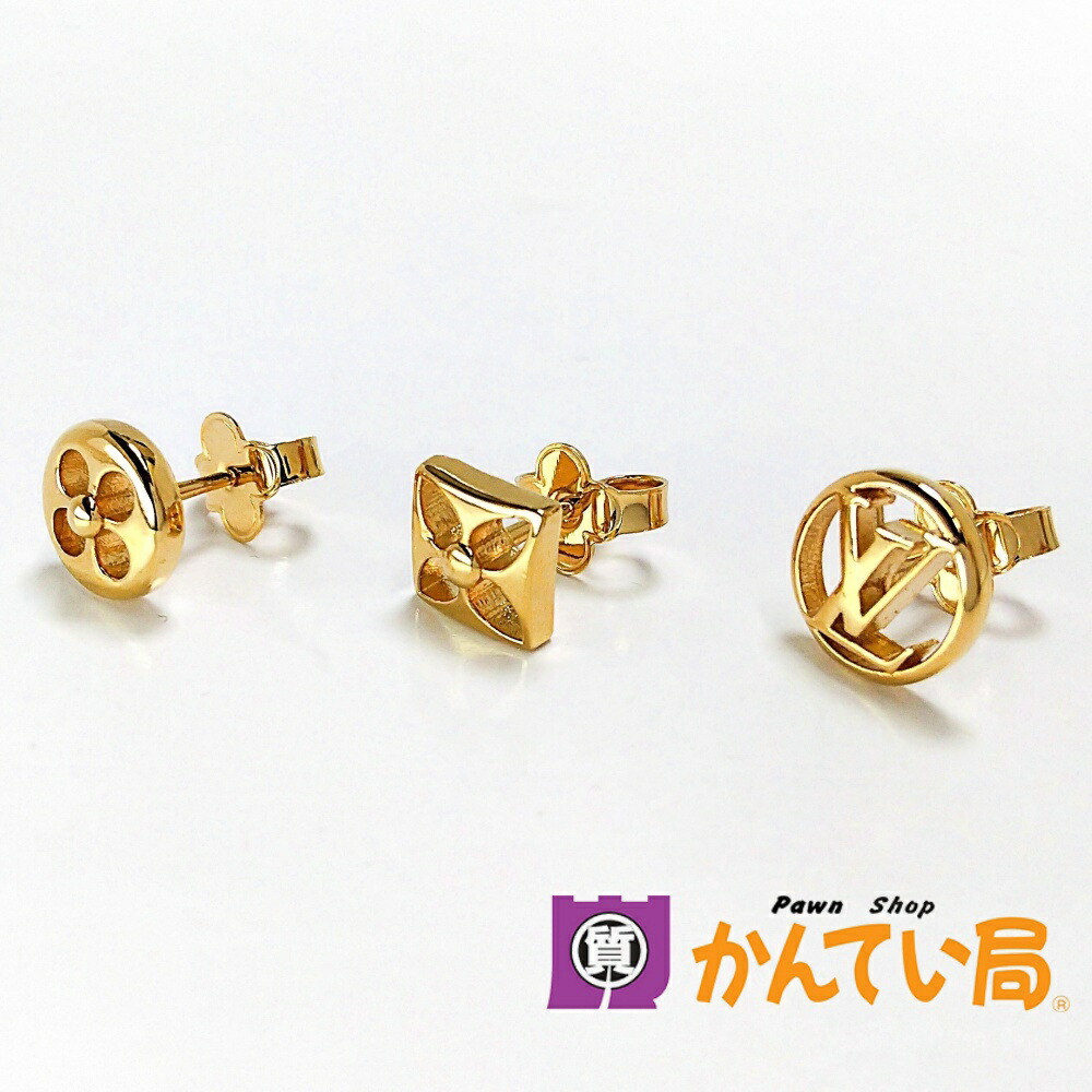 ヴィトン　LOUIS VUITTON ピアスセット　ブックルドレイユ　ハイド 楽天市場】【新品】ルイヴィトン LOUIS VUITTON ピアス ブックル