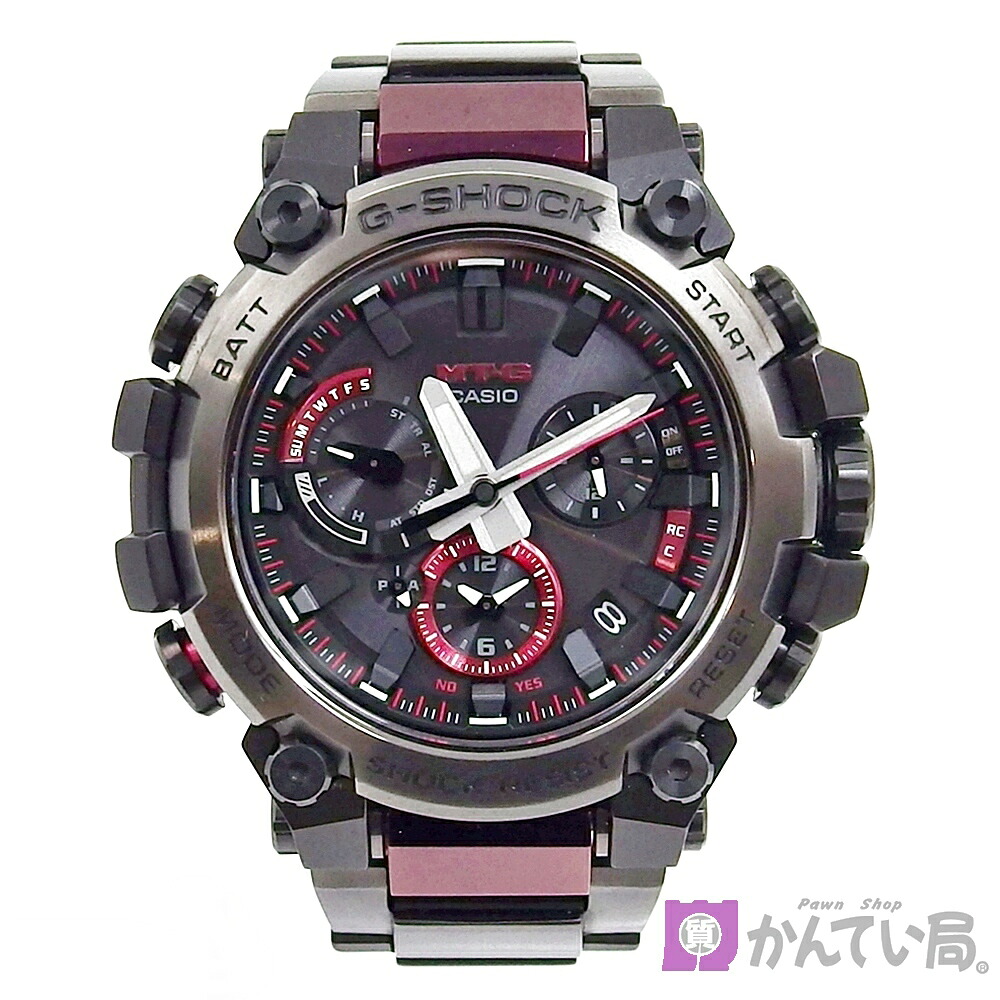 【カシオ】G-SHOCK MTG-B3000BD-1AJF ジーショック メタル カーボン Bluetooth搭載 電波ソーラー時計 メンズ 腕時計 箱/コマ/取扱説明書付き CASIO