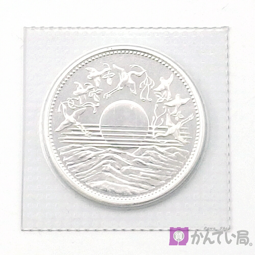楽天市場】天皇陛下御在位六十年記念貨幣発行記念メダル（純銀製