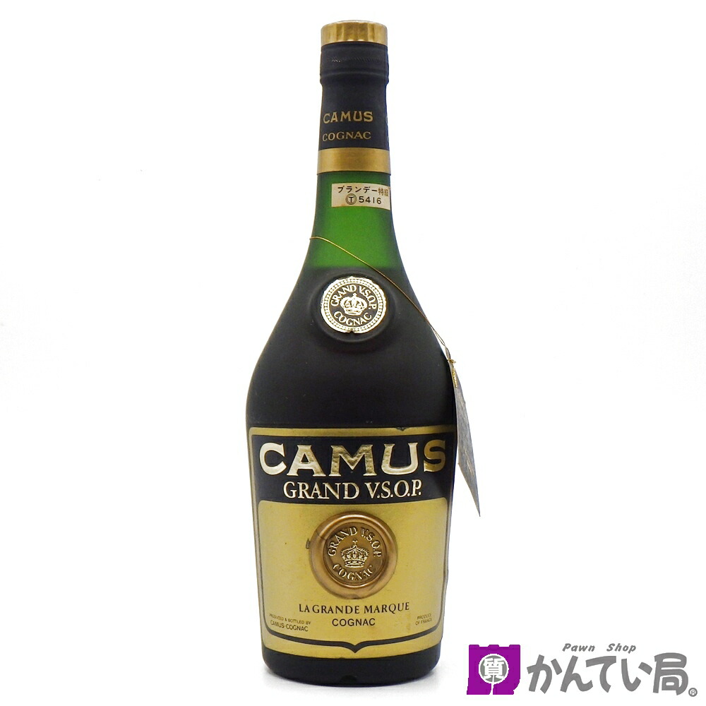 カミュ - 【希少】カミュ　グランド　VSOP  特級　700ml 40度　コニャック 楽天市場】カミュ GRAND VSOP 700ml 40度 CAMUS ブランデー
