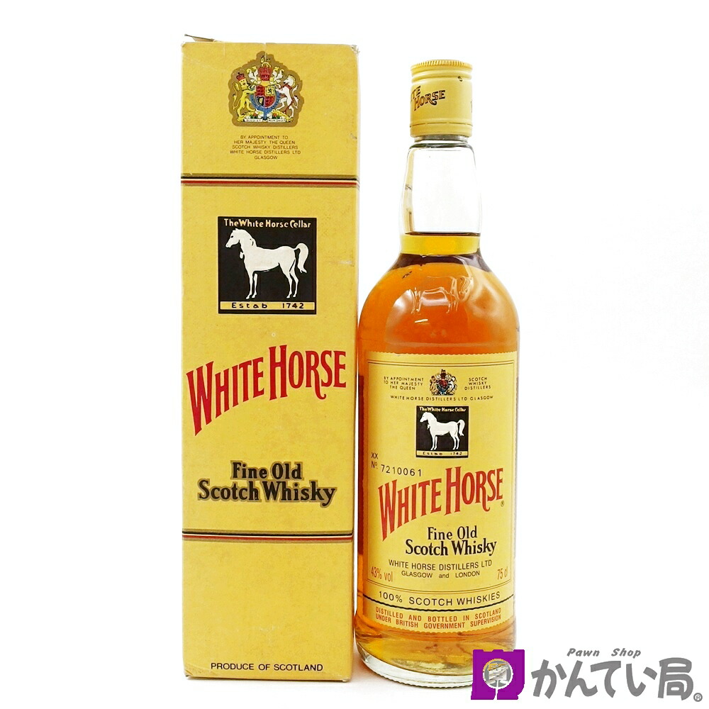 ホワイトホース グレンエルギン シングルモルトウイスキー　箱付き　未開栓 グレンエルギン GLEN ELGIN SINGLE HIGHLAND MALT SCOTCH