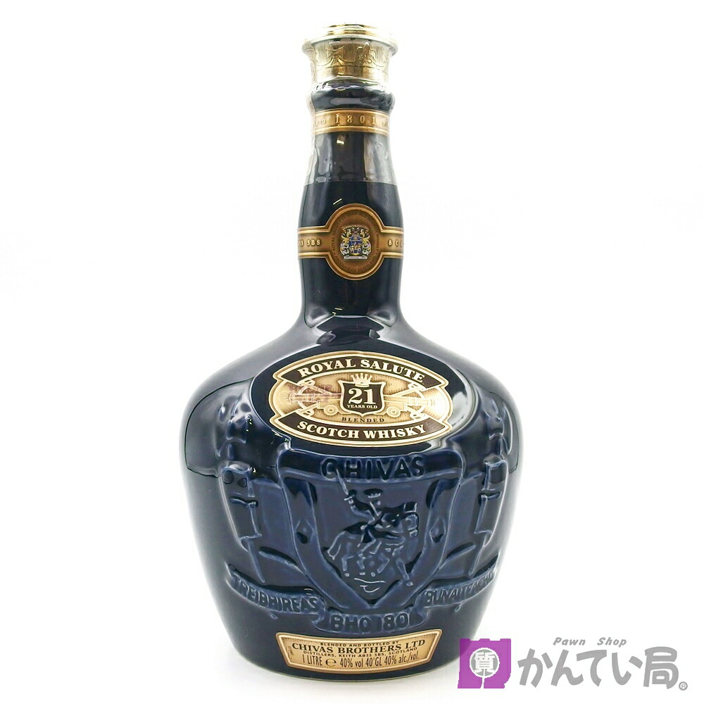 楽天市場】□オールドボトル□ ロイヤルサルート 21年 赤 1000ml