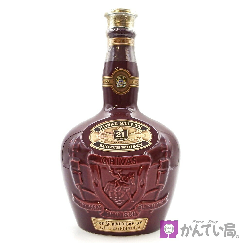 【古酒】ロイヤルサルート 21年 スコッチウイスキー　赤　最終値下げ 楽天市場】□オールドボトル□ ロイヤルサルート 21年 赤 1000ml