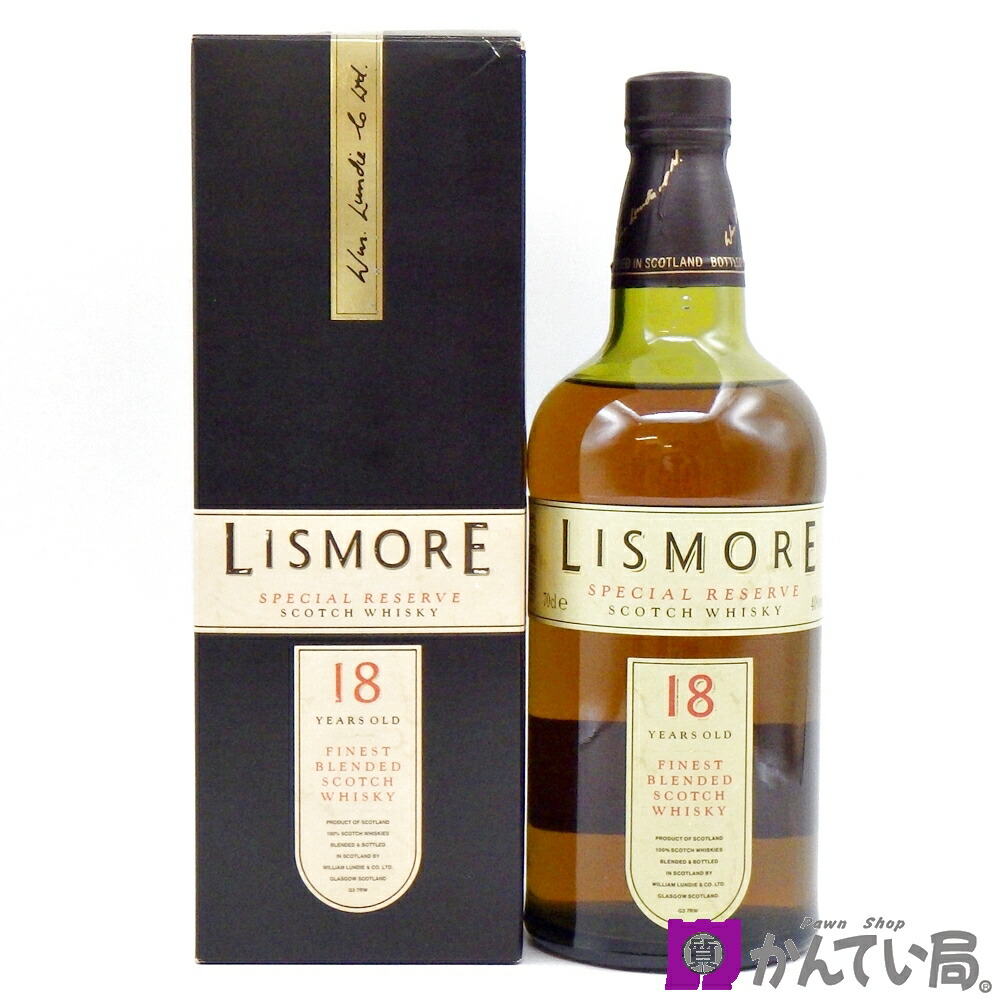 楽天市場】リズモア 18年 40度 700ml 並行 : テラマチ