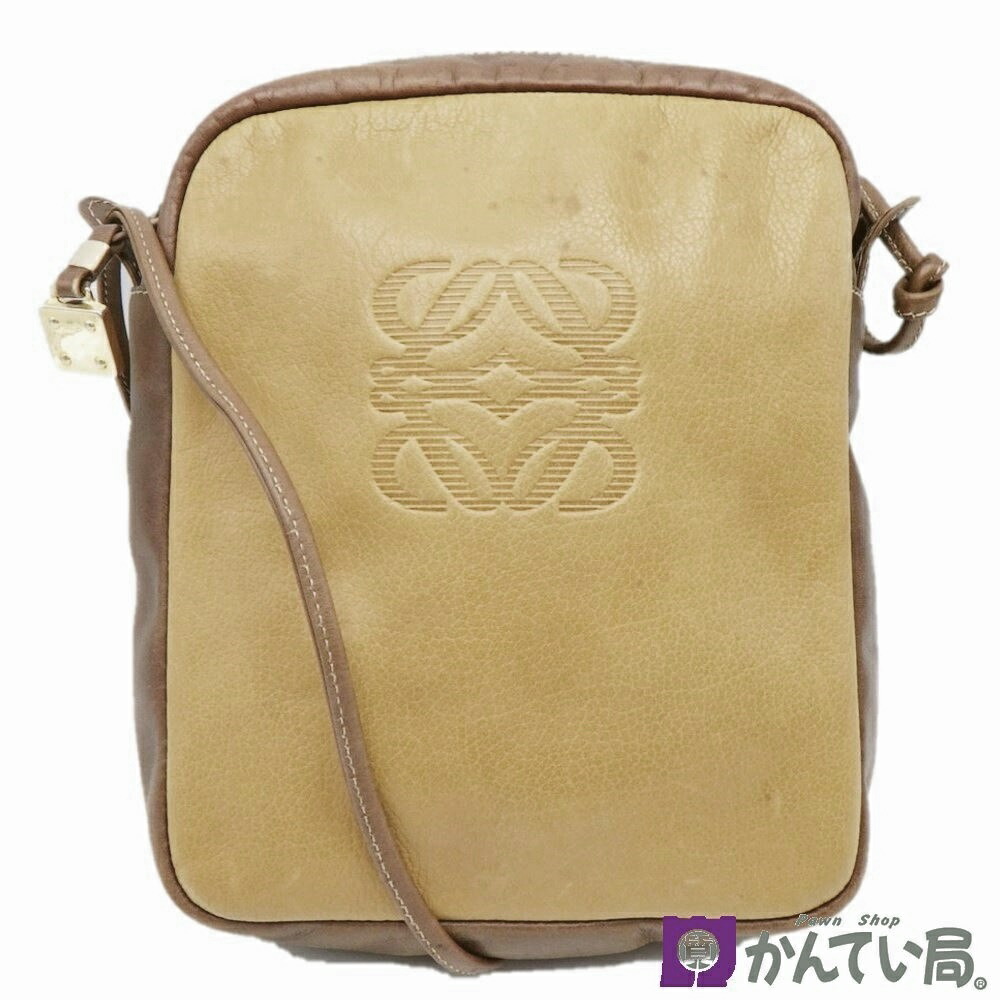 楽天市場】【中古】 ロエベ LOEWE ダイスポケット ショルダー