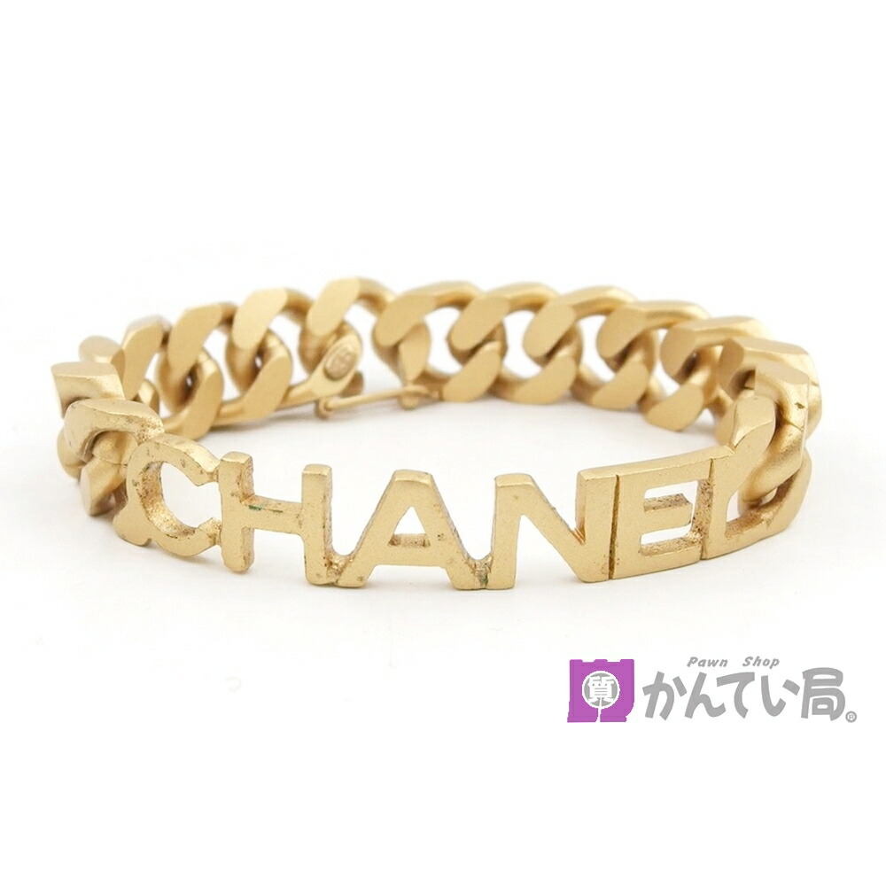 CHANEL シャネル  極太ブレスレット ヴィンテージ バングル CHANEL シャネル ココマーク バングル ブレスレット 金属製