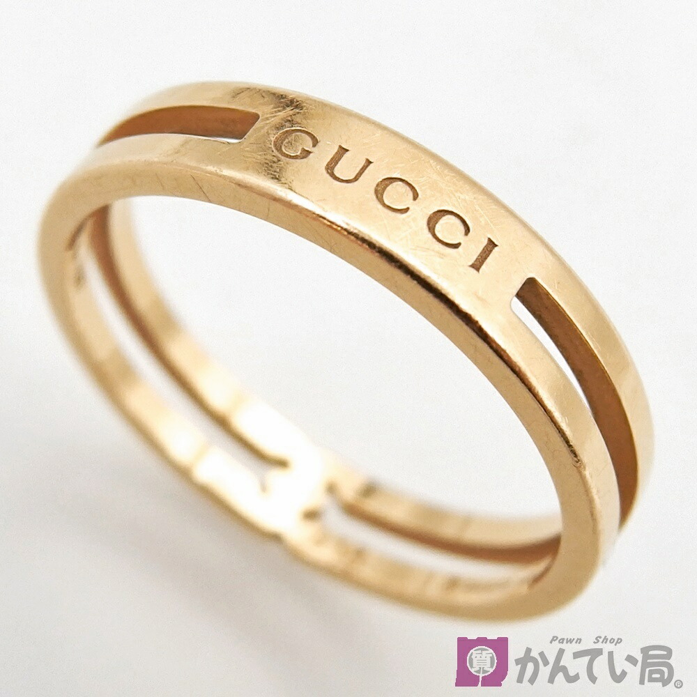 楽天市場】グッチ GUCCI インフィニティ リング・指輪 15号 18金