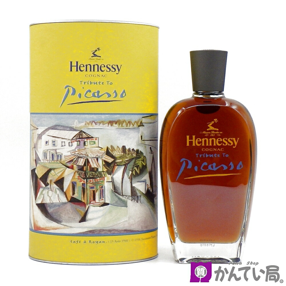 ヘネシー トリビュート ピカソ  350　古酒　新品未開封 箱付き ヘネシー トリビュート ピカソ（Hennessy tribute to picasso