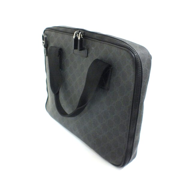 GUCCI グッチ 169934 GGプラス used ビジネスバッグ 200047 ブラック