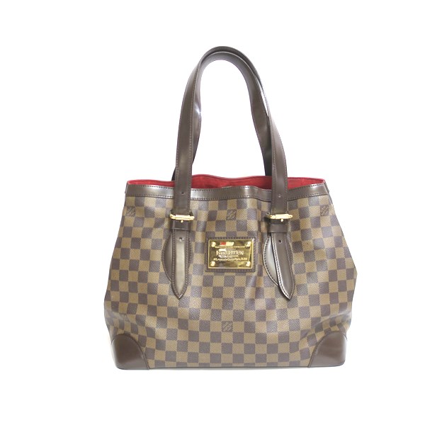 LOUIS VUITTON ルイヴィトン N51204 ダミエ ハムステッドMM ショルダーバッグ トートバッグ【代引不可】【送料無料】【質屋 かんてい局横浜港南店】中古品 used AB｜かんてい局　横浜港南店