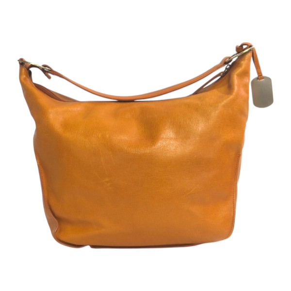 FURLA フルラ レザー ワンショルダーバッグ ブラウン【送料無料】【質屋かんてい局横浜港南店】 中古品 used AB