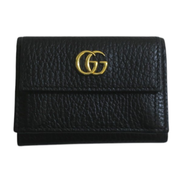 美品‼️ GUCCI グッチ　二つ折財布　グッチシマ GG柄　レザー　ロゴ金具 GUCCI （新品・未使用品）グッチ ウェブ シェリーライン 二つ折り財布