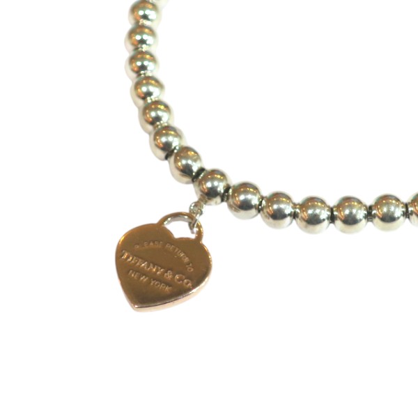 ティファニー リターントゥハートブレスレット ベビーパール/SV925 ティファニー リターントゥハートブレスレット ベビーパール/SV925