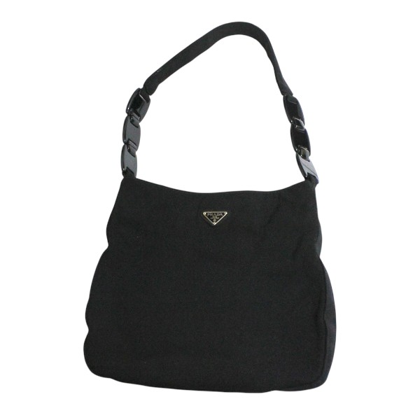 楽天市場】【プラダ】Prada キャンバス エンボスロゴ ホーボー ワン