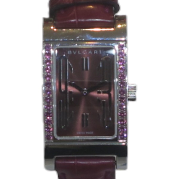 楽天市場】【ウォッチ】 BVLGARI ブルガリ レッタンゴロ ホワイト文字