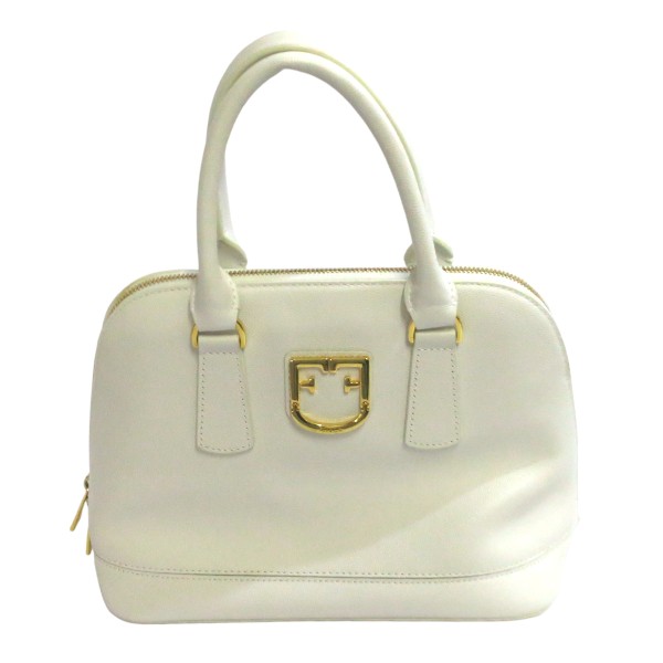 FURLA フルラ ファンタスティカ Sドーム ハンドバック【送料無料】【質屋かんてい局横浜港南店】 中古品 used AB