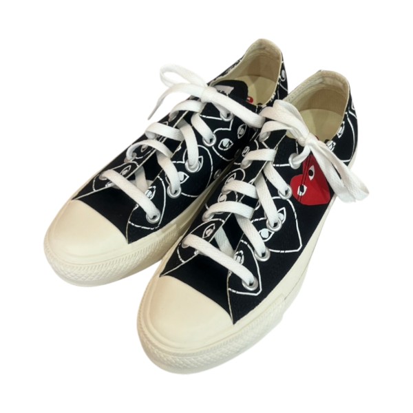 CONVERSE コンバース 1CL706 PLAY COMME des GARCONS プレイ・コムデギャルソン 共同研究 オールスター ローカットスニーカー 23糎【貨物輸送無料】【一六銀行 かんてい局横浜港南店】中古品 used A