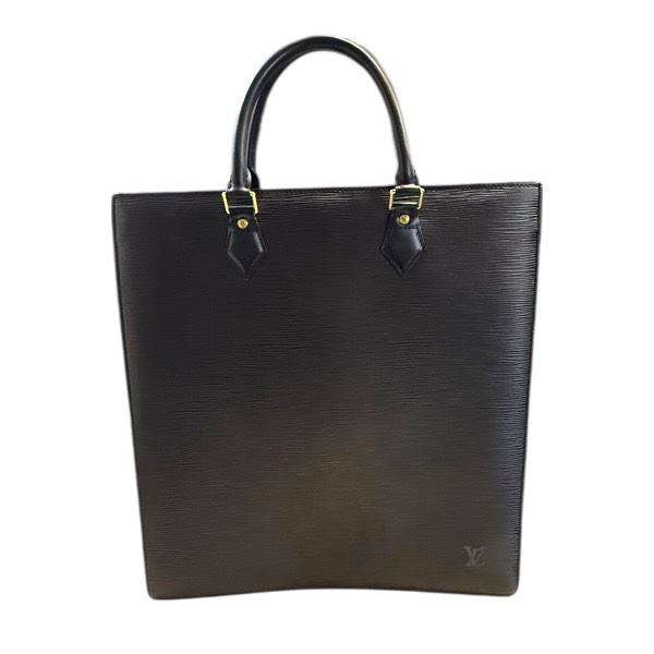 LOUIS VUITTON ルイヴィトン M59082 サックプラ エピ レザー ハンドバッグ ノワール 内側張り替え済み【送料無料】【質屋かんてい局横浜港南店】 中古品 used AB