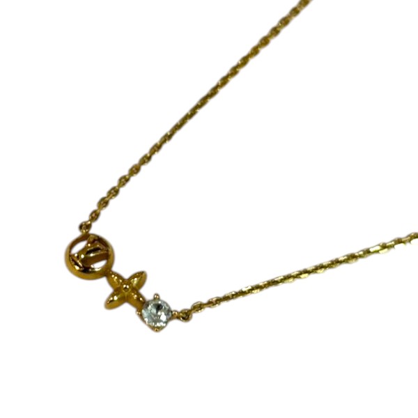 LOUISVUITTON ルイヴィトン M00368 プティルイ ゴールド ネックレス レディース【送料無料】【質屋 かんてい局横浜港南店】 中古品 used AB