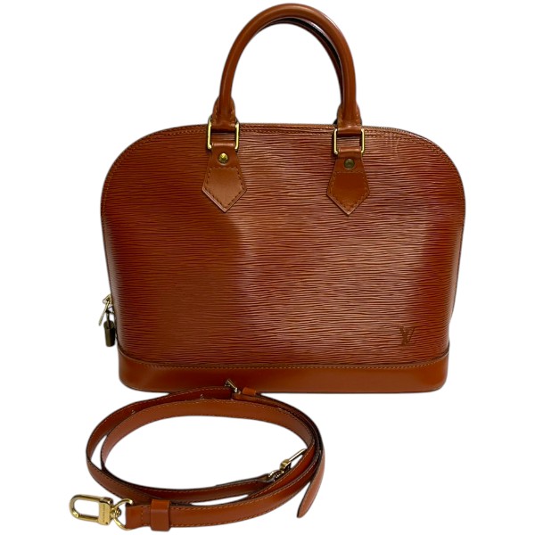 LOUISVUITTON ルイヴィトン M52143 アルマ エピ なめし革 2WAYハンドバック ケニア赤銅色【貨物輸送無料】【一六銀行 かんてい局横浜港南店】中古品 used AB