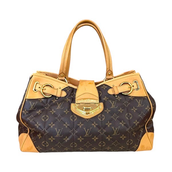 LOUIS VUITTON ルイヴィトン M41433 モノグラム はやりっ児 ショッパー トートバッグ キルティング【代引不可】【貨物輸送無料】【一六銀行かんてい局横浜港南店】中古品 used AB