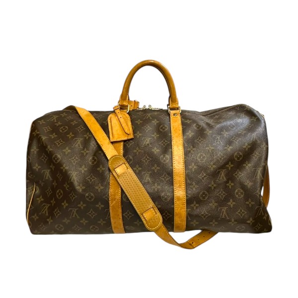 LOUIS VUITTON ルイヴィトン M41414 キーポル・バンドリエール55 モノグラム ボストンバッグ【貨物輸送無料】【一六銀行 かんてい局横浜港南店】中古品 used AB