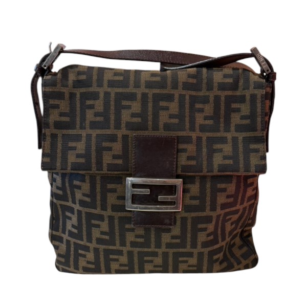 FENDI フェンディ ズッカ柄 一ショルダーバッグ【貨物輸送無料】【一六銀行かんてい局横浜港南店】中古品 used AB