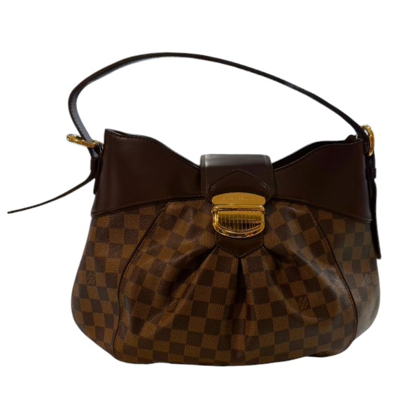 LOUIS VUITTON ルイヴィトン N41541 システィナMM ダミエ トートバッグ 赤銅色【代引不可】【貨物輸送無料】【一六銀行かんてい局横浜港南店】中古品 used AB