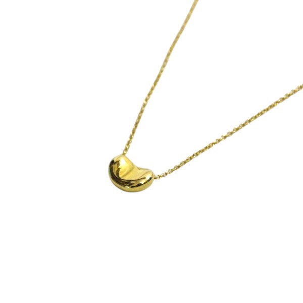 TIFFANY&Co. ティファニー 750YG ビーンズ ネックレス ゴールド 約2.9g【送料無料】【代引き不可】【質屋かんてい局横浜港南店】中古品 used AB|かんてい局 横浜港南店