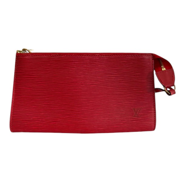 LOUIS VUITTON ルイヴィトン M52947 ポシェット・アクセソワール エピレザー 合切袋【貨物輸送無料】【一六銀行かんてい局横浜港南店】中古品 used AB