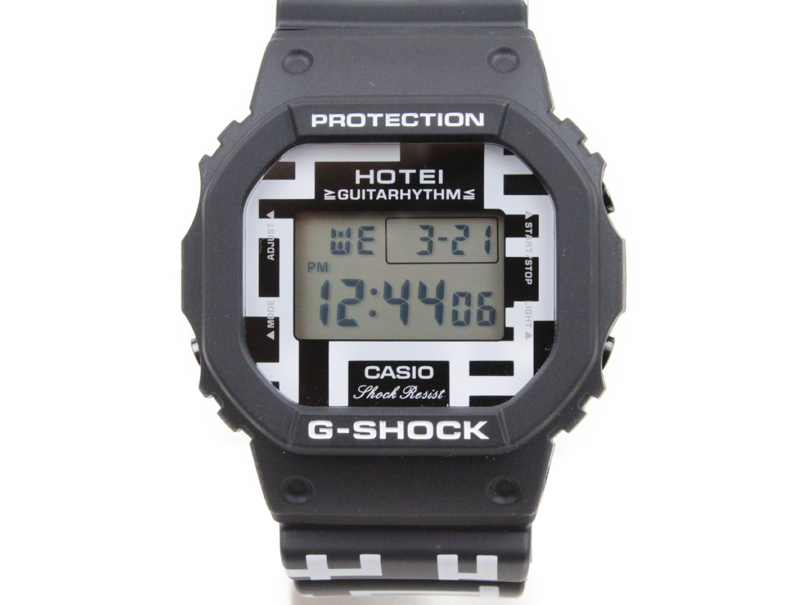 楽天市場 布袋寅泰コラボ G Shock ジーショック Dw 5600ht 1jr クオーツ デジタル ラバー ブラック メンズ レディース ボーイズ ユニセックス 腕時計 ギフト プレゼント 包装無料 中古 かんてい局松前ｒ５６号店