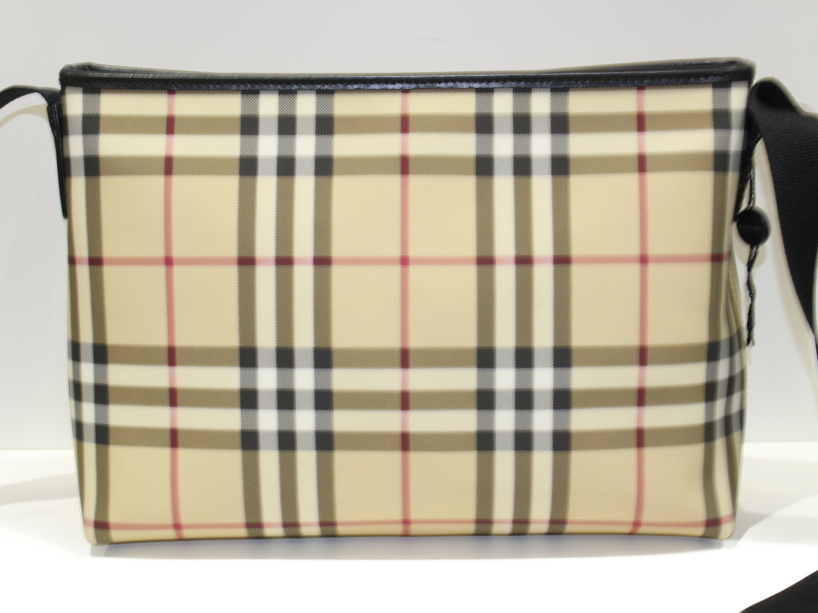 楽天市場 Burberry バーバリー ショルダーバッグ バーバリーチェック柄 レディース ユニセックス メンズ ウィメンズ ブランド メッセンジャーバッグ ベージュ ブラック 中古 かんてい局松前ｒ５６号店