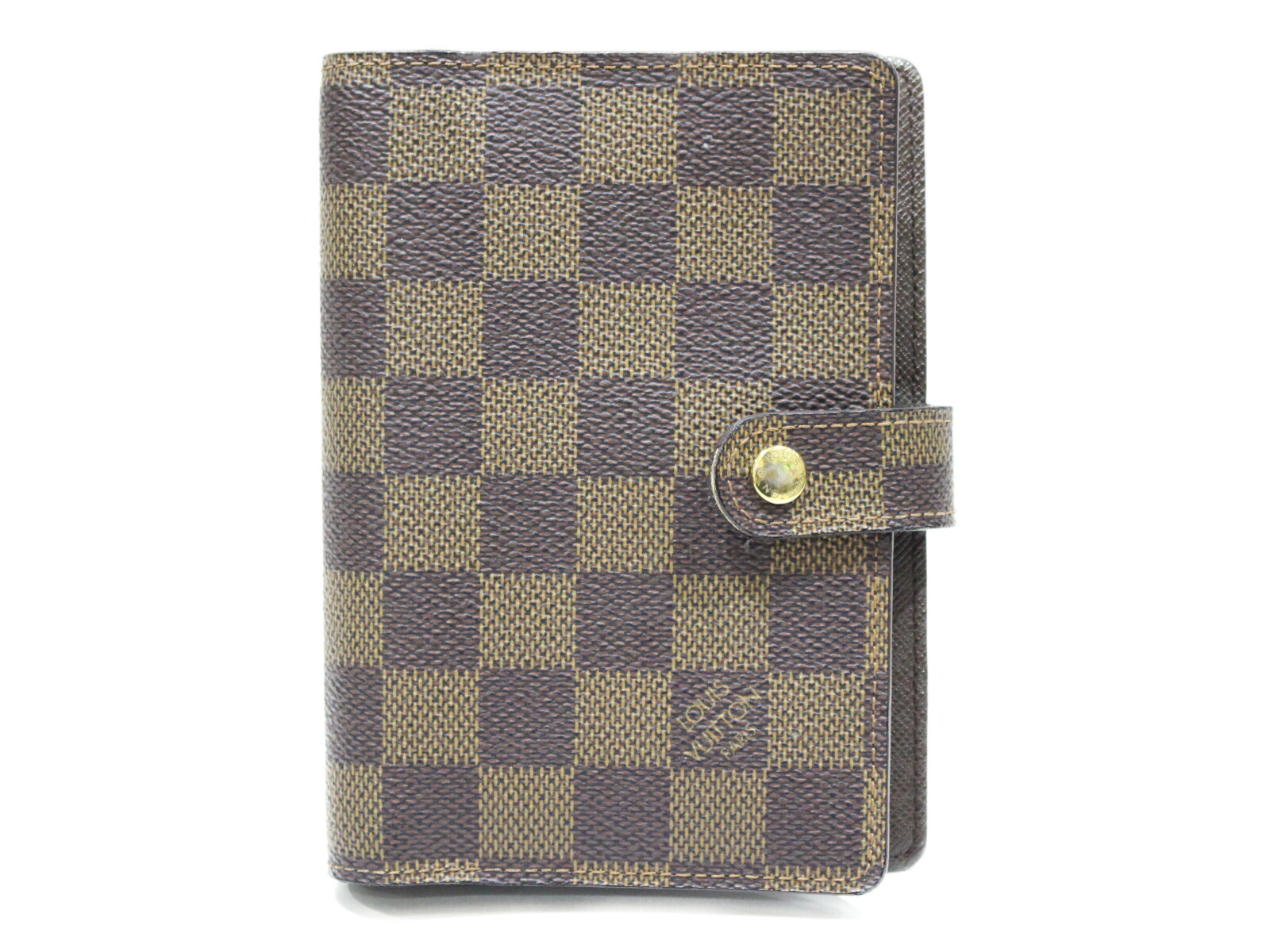 LOUIS VUITTON ルイヴィトン アジェンダPM R20700 ダミエ・エベヌ ダミエキャンバス メンズ レディース ウィメンズ ユニセックス ブランド 小物 スーツ 手帳カバー スケジュール 【中古】新居浜店|かんてい局松前R56号店