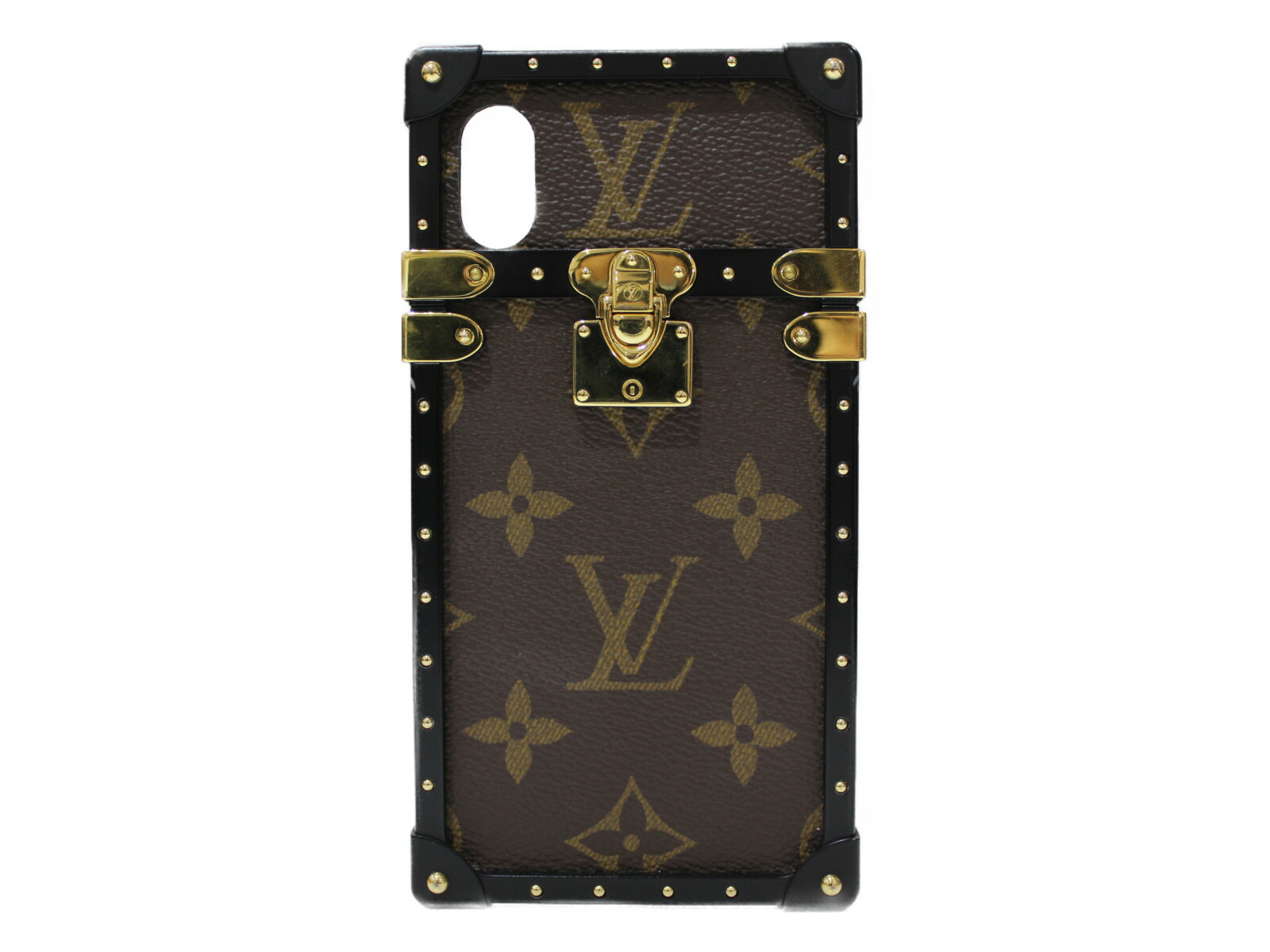 楽天市場 箱 布袋あり Louis Vuitton アイ トランクライトiphonex Xs M672 モノグラム レディース メンズ ユニセックス Iphoneケース ストラップ付き シンプル ギフト プレゼント包装可 中古 松前r56号店 かんてい局松前ｒ５６号店