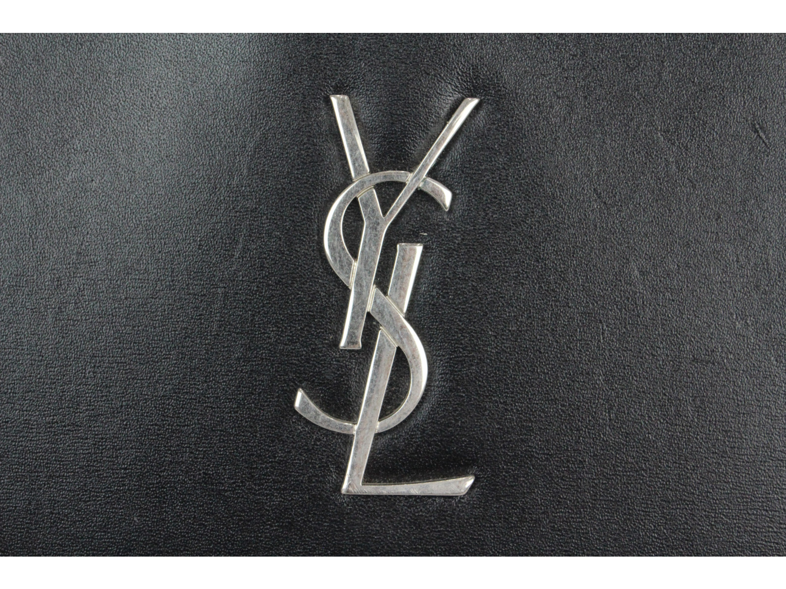 Saint Laurent サンローラン ジップタブレットホルダー ブラック シルバー金具 レザー Ysl ロゴ モノグラム クラッチ メンズ 中古 松前r56店 Lunarhomesdurgapur Com
