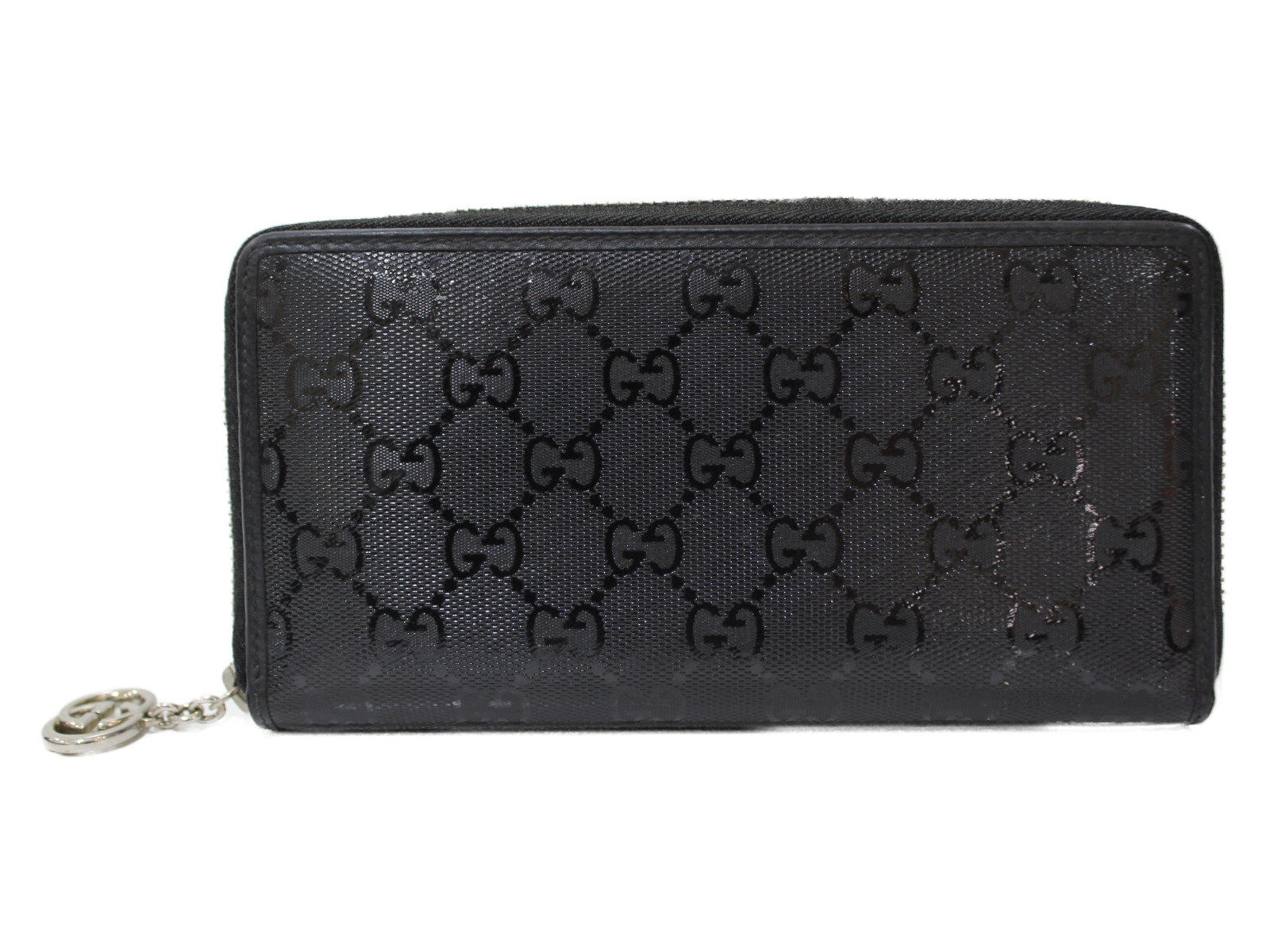 開店記念セール メンズ財布 Gucci Ggインプリメ ラウンドファスナー長財布 3079 レザー ブラック 長財布 ウォレット シルバー金具 メンズ シンプル ギフト プレゼント包装可 中古 松前r56号店 Www Ethiopianreporter Com
