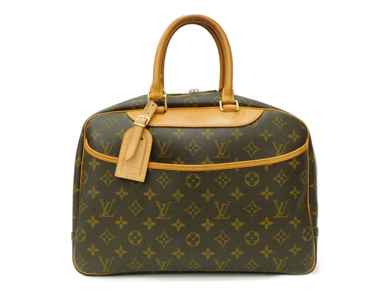 【中古】LOUIS VUITTON ルイヴィトン ドーヴィル M47270 御徒面子 ハンドバック ボストンバッグ モノグラム 赤銅色 赤銅色 ロゴタイプ ブランド名ロゴタイプ レディース メンズ ユニ一発やる 差し上げ物 差し上げ物 差し上げ物荷造り【中古】 新居浜店