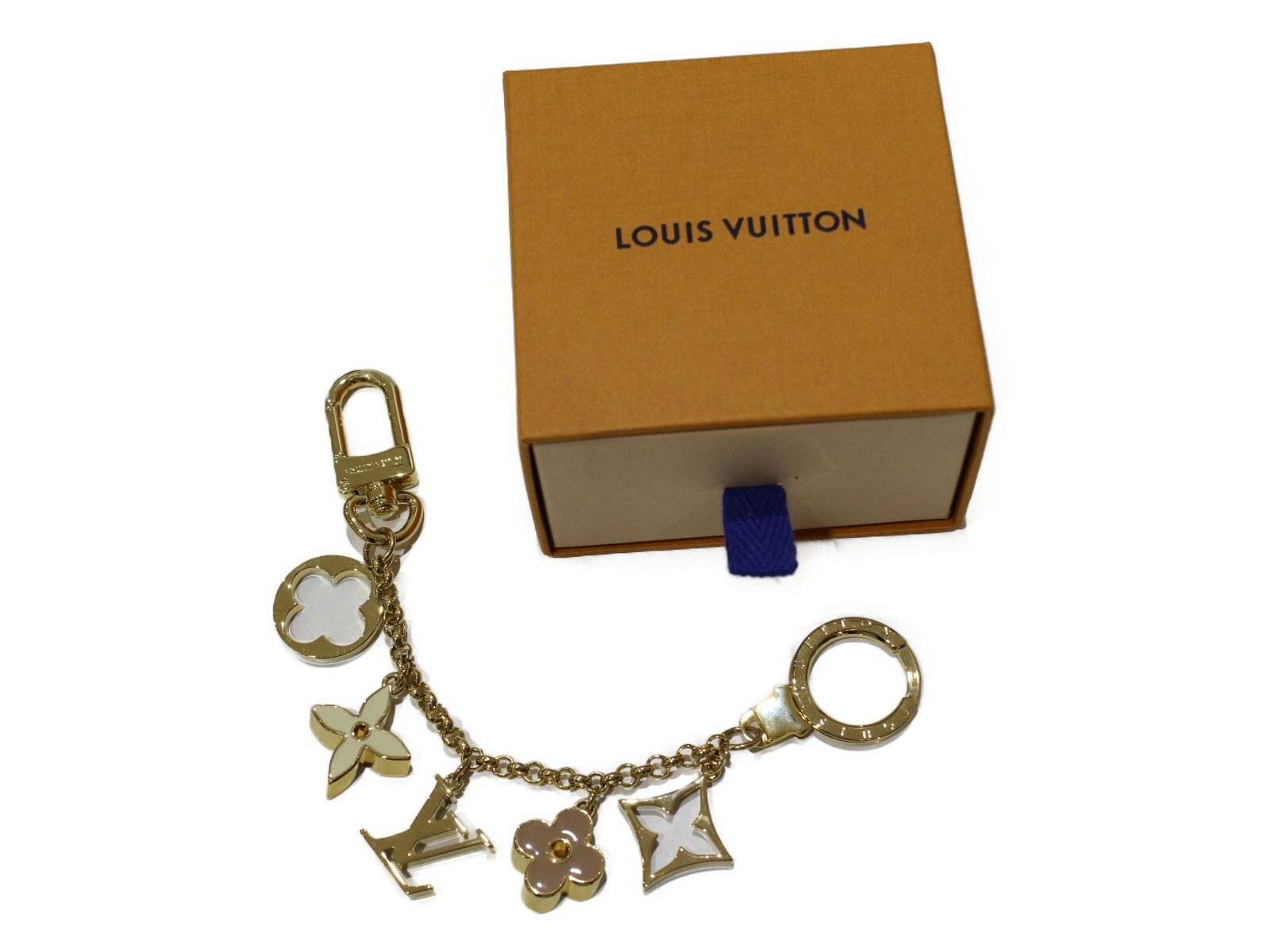 79%OFF!】 LOUIS VUITTON バッグチャーム チェーン フルール ドゥ