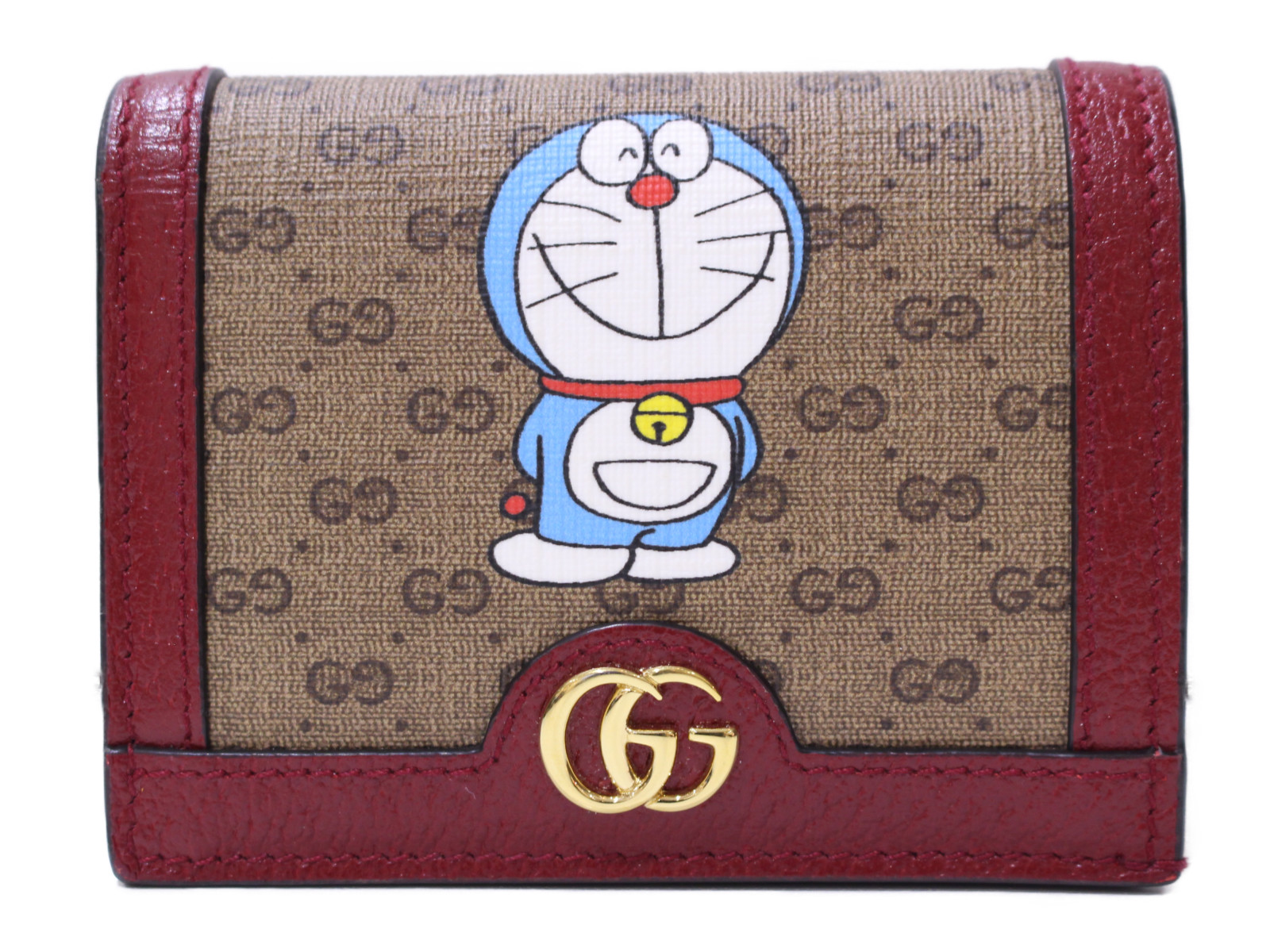 GUCCI DORAEMON×GUCCIカードケース【コイン＆紙幣入れ付き】 647788