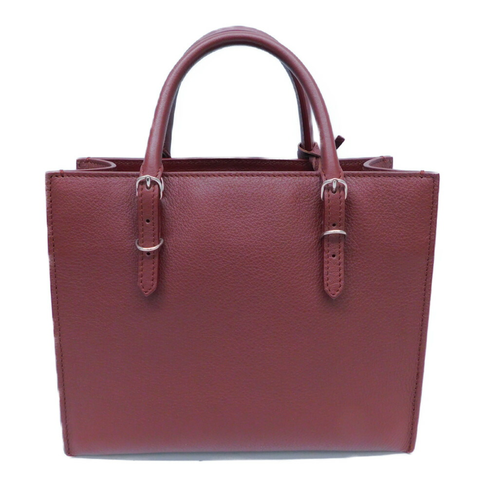 【ミラー付き】BALENCIAGAバレンシアガペーパーミニ387477ハンドバッグショールダー付き2WAYレザー茶系あずき色人気コンパクトレディースギフトラッピングプレゼント包装可【中古】新居浜店