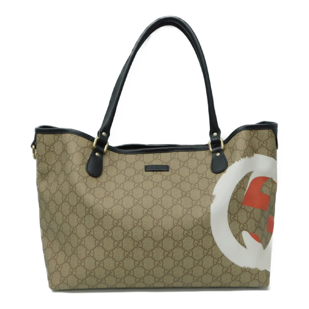 【楽天市場】GUCCI グッチ トートバッグ 203693 GGプラス ゴールド金具 おしゃれ かわいい カジュアル 大容量 A4収納可能 ...