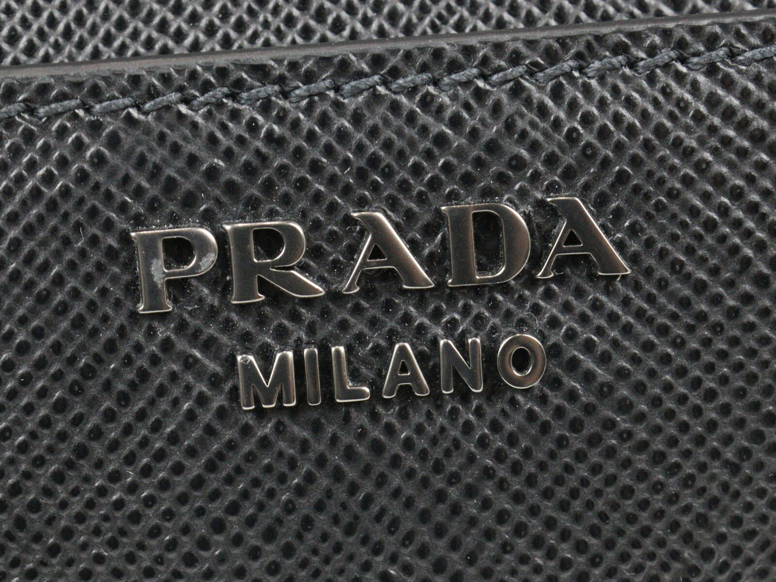 中古 PRADA プラダ クラッチバッグ 2VN008 セカンドバッグ レザー