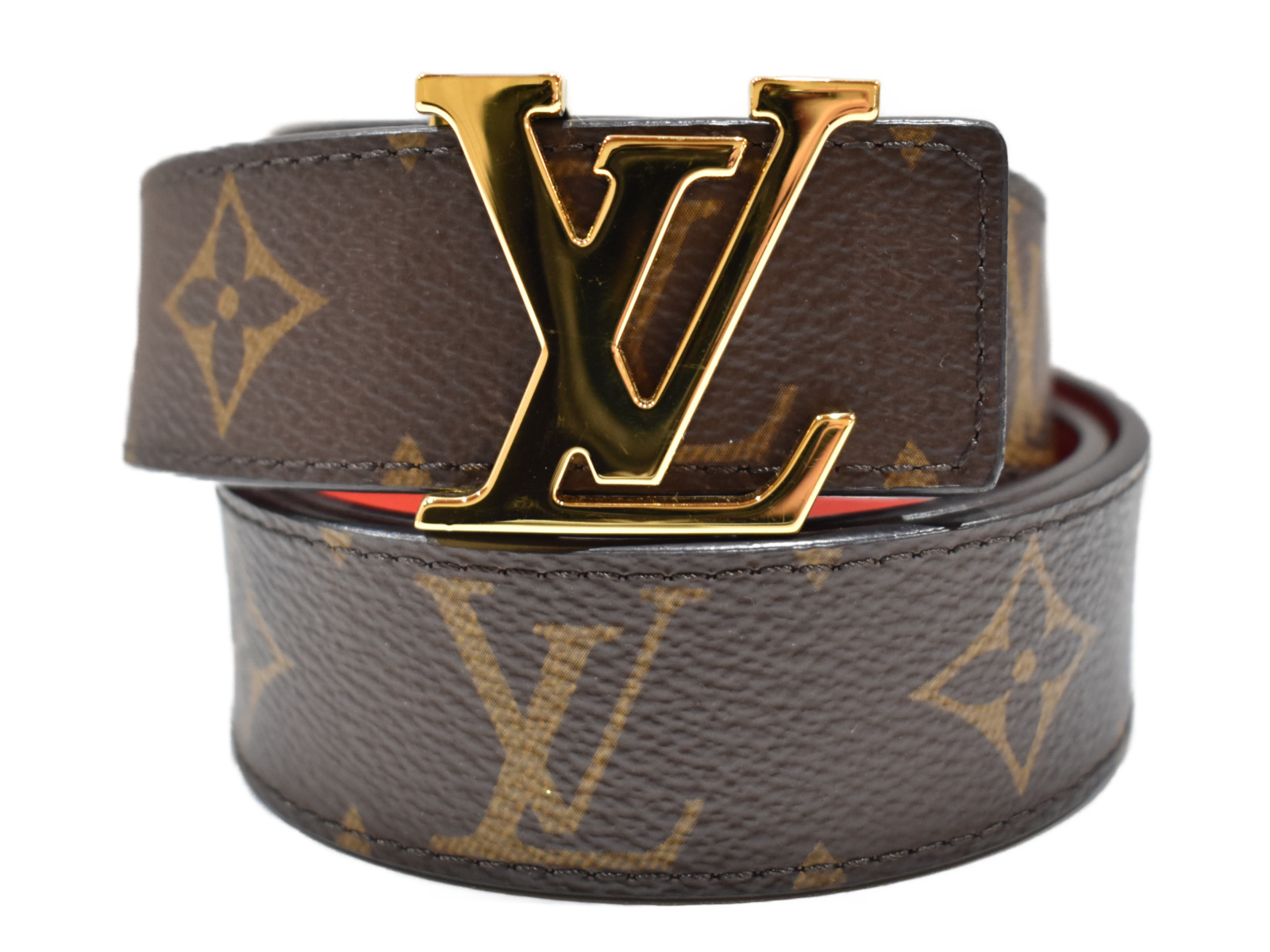 超人気 専門店 LOUIS VUITTON サンチュール LVイニシャル30MM