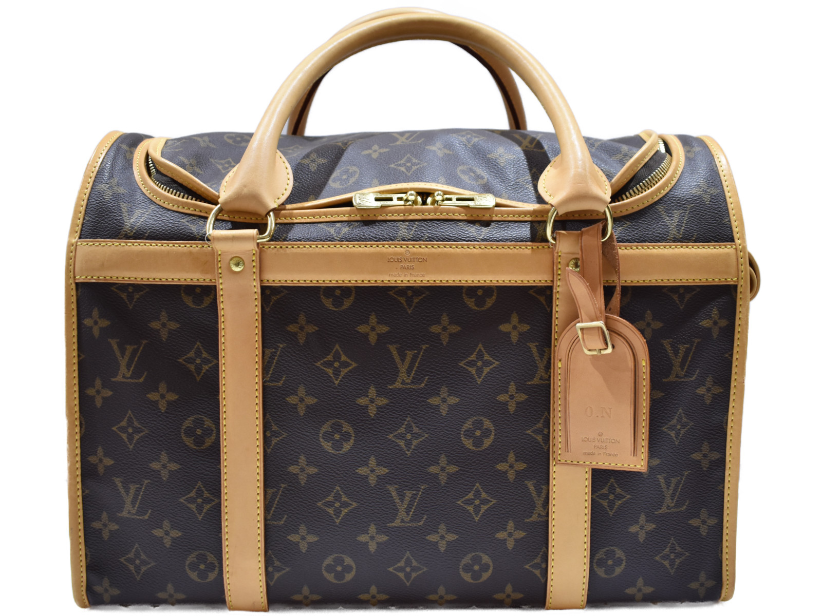 値引 LOUIS VUITTON サックシャン40 M42024 モノグラム ドッグキャリー