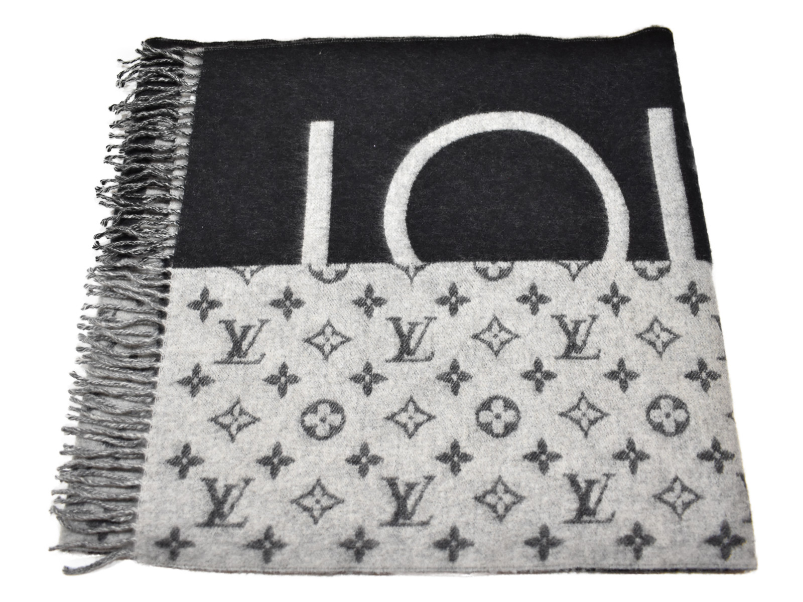 楽天市場】ルイフェロー マフラー ブラウン 無地 200×42センチ 中古 A